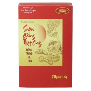 Trà gừng mật ong Đông Trùng Hạ Thảo Sapa phun sương Elipha chính hãng giá tốt - Traphaco Sapa - Vitafood - Droppii Shops