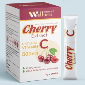 CHERRY EXTRACT Vitamin C chính hãng giá tốt 500mg thương hiệu Life Gift VN - Droppii Shops