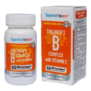 CHILDREN’S B COMPLEX WITH VITAMIN C - Thực phẩm bổ sung vitamin C và Vitamin B complex - Droppii Shops (1)