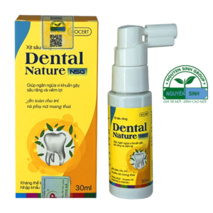 Xịt sâu răng Dental Nature 120ml chính hãng giá rẻ - Droppii Shops