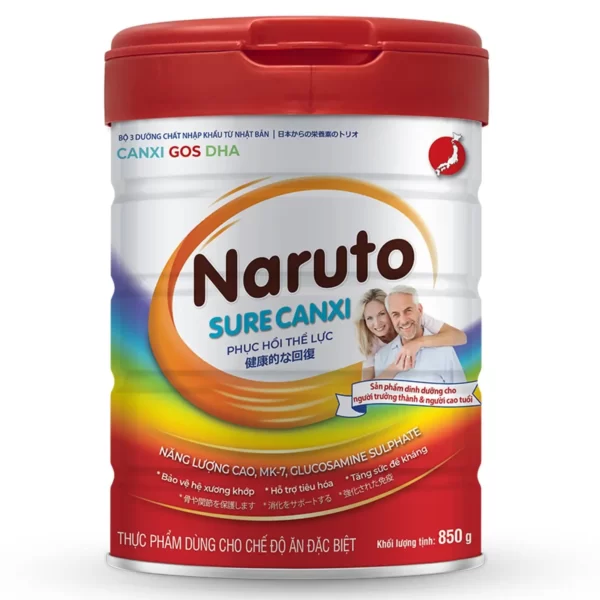 Sữa bột Naruto Sure Canxi - Phục hồi thể lực chính hãng giá tốt - Droppii Shops