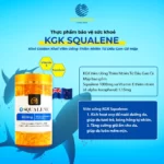 KGK Squalene - viên uống thiên nhiên từ dầu gan cá mập - bổ sung vitamin E và Squalene