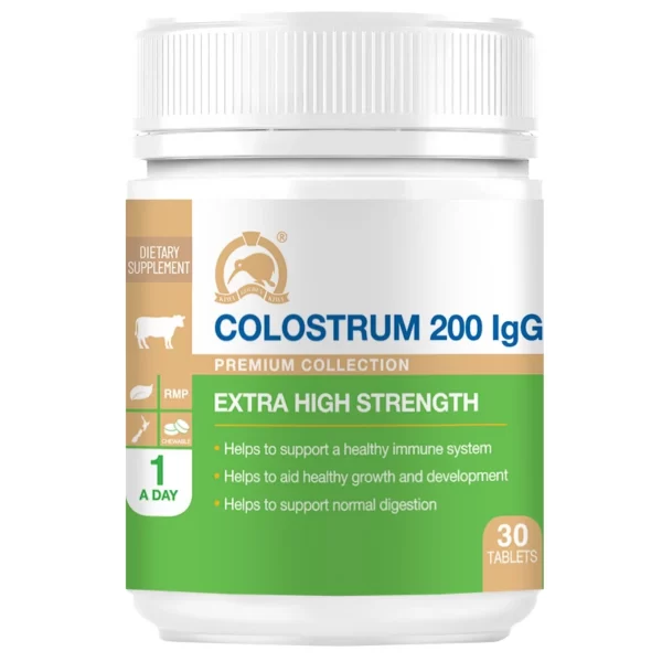 Thông tin hộp Viên nhai sữa non KGK Colostrum 200IgG bổ sung dinh dưỡng, kháng thể liều cao